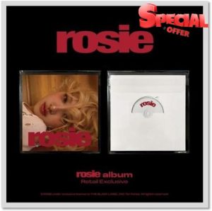 ROSÉ rosie 1st Studio Album Retail Exclusive Ver ROSE with Tracking + Extra photocards