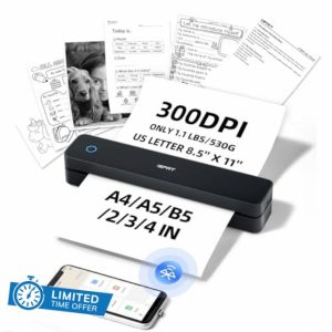 iDPRT MT610 Portable Thermal Printer for Travel