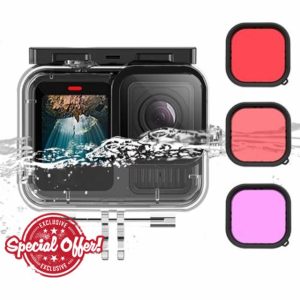 Honbobo Waterproof Case+Dive Filters for GoPro Hero 13 Black