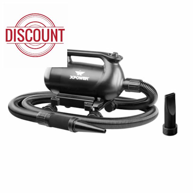XPower A-16 Professional Car Dryer Blower with Mobile Dock Wheels for Home No Heating Functio