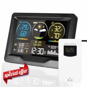 ALLOMN Weather Station with Outdoor Indoor Sensor