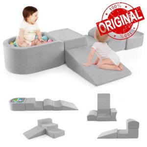 COSTWAY 5-Piece Soft Play Climbing Blocks