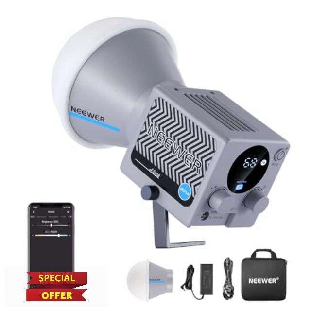 NEEWER HS60B Mini Video Light with App Control