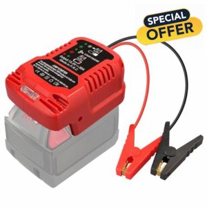 Car Jump Starters Adapter for Milwaukee m18 18V