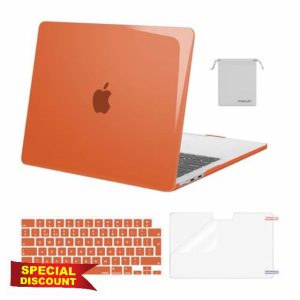 MOSISO Compatible with MacBook Air 13.6 inch Case 2024 2023 2022 M3 M2 A3113 A2681 Chip