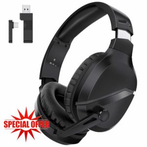 WolfLawS Wireless Gaming Headset for PS5
