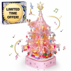 icknack Christmas Tree Building Block Set