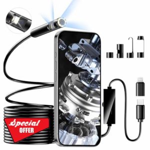 Dual Lens Endoscope Inspection Camera