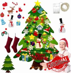 Felt Christmas Tree for Kids