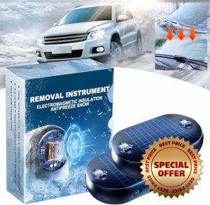 Nicooniu 2PCS Electromagnetic Car Snow Removal Device