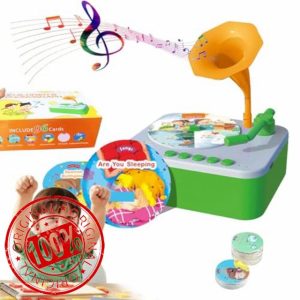 Kids Gramophone with 96 Cards