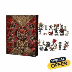 Dungeons Dragons Advent Calendar 2024 Game Figures Countdown Calendar 24 Days Of Christmas Holiday Collectible Figurines Advent Calendar Desk Decor For Kids Adults