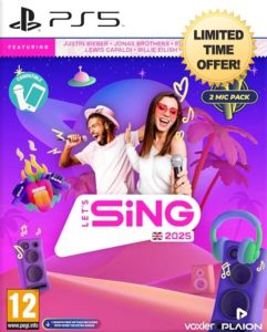 Let's Sing 2025 2 Mic Pack - UK Edition (Playstation 5)