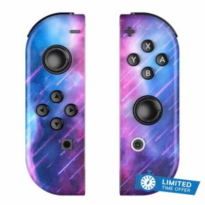 Hizynth Wireless Controller Compatible for Switch/OLED/Lite L/R Replacement Controllers with Motion Control/6 Gyro Axis/Dual Vibration/Screenshot/Wake Up Functio