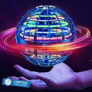 Ivtivfu Flying Orb Ball Toys (Blue