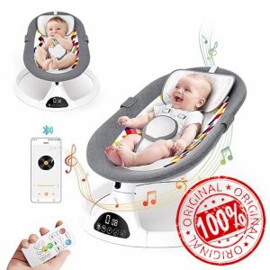 Aoykkii Electric Baby Bouncer with Connect Blueteeth and Remote Control