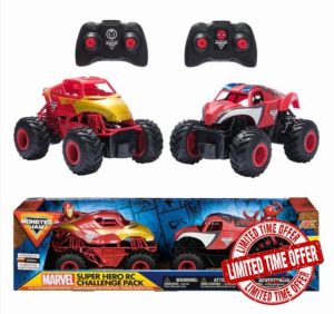 Monster Jam - 1:24 Remote Control Truck with exclusive Spiderman Truck (5+ Years)