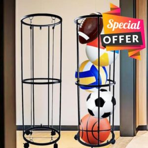 2 Layers Ball Storage Rack