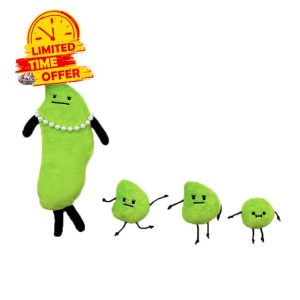 YILILK 2024 Edamame Family Plush Secret Staycation