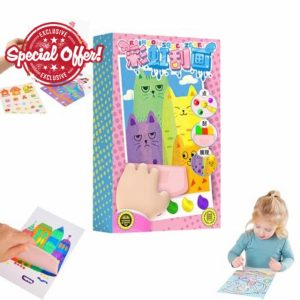 Jeeeun Squeegee Art Kids Paint Kit