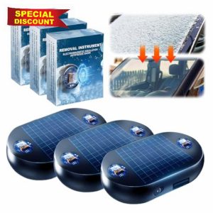 Electromagnetic Wave Anti Freezing and Snow Removal Device