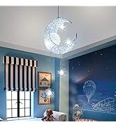 ALLOMN Modern Style Wall Lamp, Crystal Pendant Wall Lamp Bedroom Aisle Living Room Wall Lamp Hold...