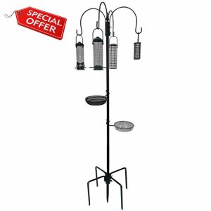 Crystals Bird Feeder with 4 Bird Feeders & 2 Dishes