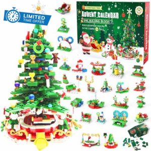 Advent Calendar 2024 Christmas Tree Building Set
