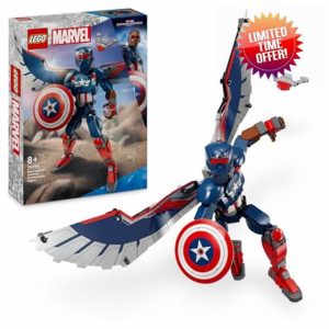 LEGO Marvel New Captain America Construction Figure