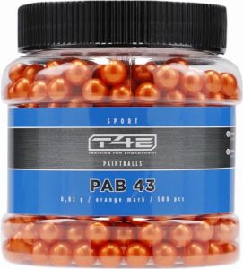 Umarex T4E Ammo Paintball Pellets Sport PAB .43 Orange 5