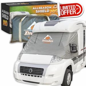 Xtremeauto External Zip Turn Down Silver Thermal Screen Cover for Fiat Ducato
