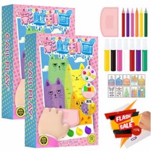 Rainbow Scratch Art for Kids