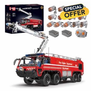 Mould King 19004 Technology Airport Rescue Vehicle Model