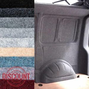 Vandalised- 4 Way Stretch Carpet Lining – for Camper/Van/Caravan - 9 Colours