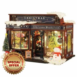 DIY Christmas Theme Miniature House Kit