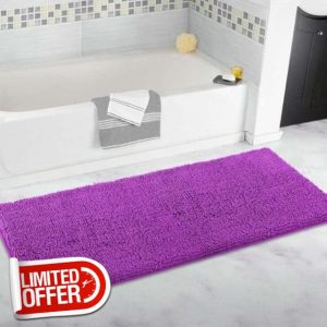 Extra Large Bathroom Rug Long Plush Bath Mat
