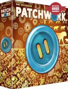 Lookout | Patchwork: 10th Anniversary Edition | Board Game | Ages 8+ | 1-2 Players | 30+ Minutes Playing Time