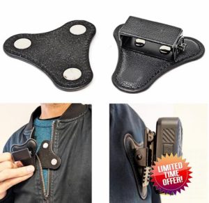 Brifield Body Camera Magnetic Mount Strong Camera Holder for Bodycam Body Worn Camera Walkie Talkie Radio Adjustable Angle Mounting Plate for Clothing