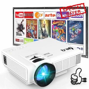 Mini Projector Full HD 1080P Support