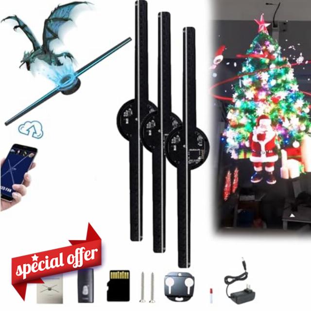 3D Hologram LED Fan Projector