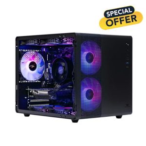 Veno Scorp Gaming PC Intel Core i5 11400F Processor Nvidia RTX 3050 6GB Graphics Card -16GB 3200MHz Ram - 1TB NVMe SSD - 550W PSU - Windows 11 - WiFi - Cybus 7