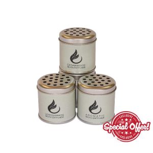 Clothes Moth Deterrent Diffusers Set For Wardrobes - Repels Clothes Moths - Essential Oils - Long Lasting - 4 Tins