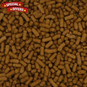 10Kg Premium Winter Pond Fish Food Sticks with Wheatgerm Floating with Spirulina and Vitamin C & E