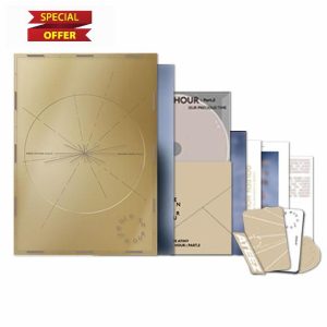 11th Mini Album [GOLDEN HOUR : Part.2] (FOR Ver.) Photobook + Logo Sticker + Ornament + Photocard + Disc + Textcard + Postcard + Folded Poster + 2 Pin Badges + 4 Extra Photocards