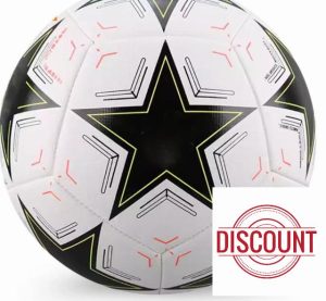 DEJIN 2024/2025 Football training supplies Football fans collectible memorabilia Birthday gifts Regular No. 5 soccer ball With inflatable mouthpiece suitable for Champions League footballs