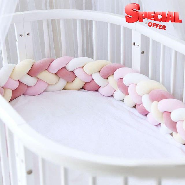 GYWZTJ Braided Cot Bumper