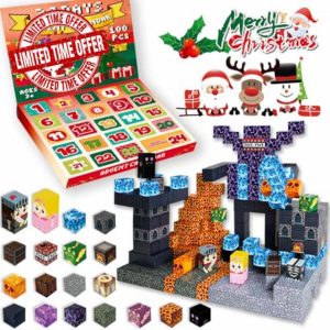 Magnetic Building Blocks Christmas 100PCS