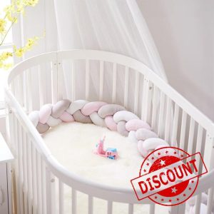 GYWZTJ Braided Cot Bumper