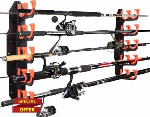 BOOSTEADY Fishing Rod Holders Holds Up to 10 Rods