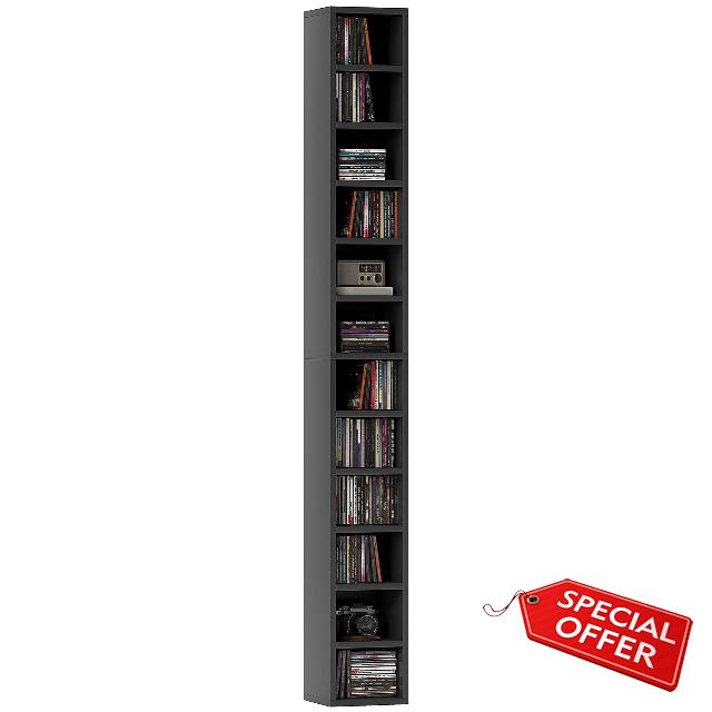 HOMCOM 204 CD Storage Unit